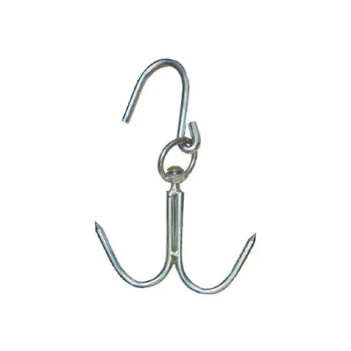 10 Mm Kasap Et Kancası - 239li Dönerli Set - Et İşleme - Hijyenik - Düzenli - Dayanıklı - Uzun Ömürlü