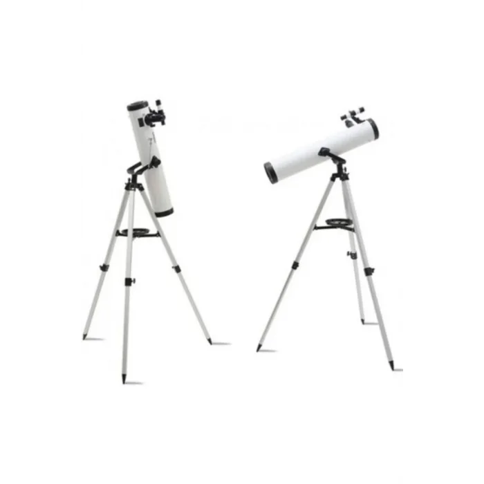 76x700 Profesyonel Aynalı  Uzay Teleskopubeyaz