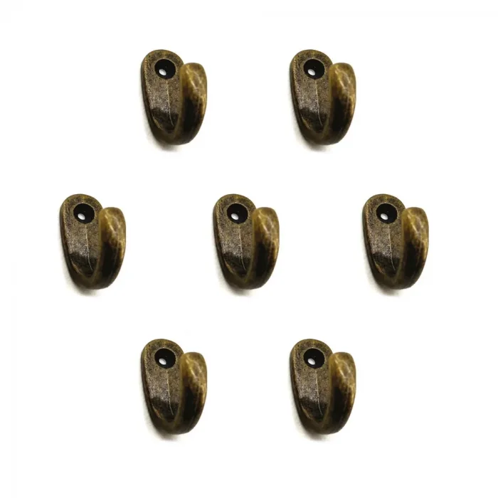 Büyük Tekli Fincan Askı, Dekor Askısı - Antik, 12x23x30 Mm