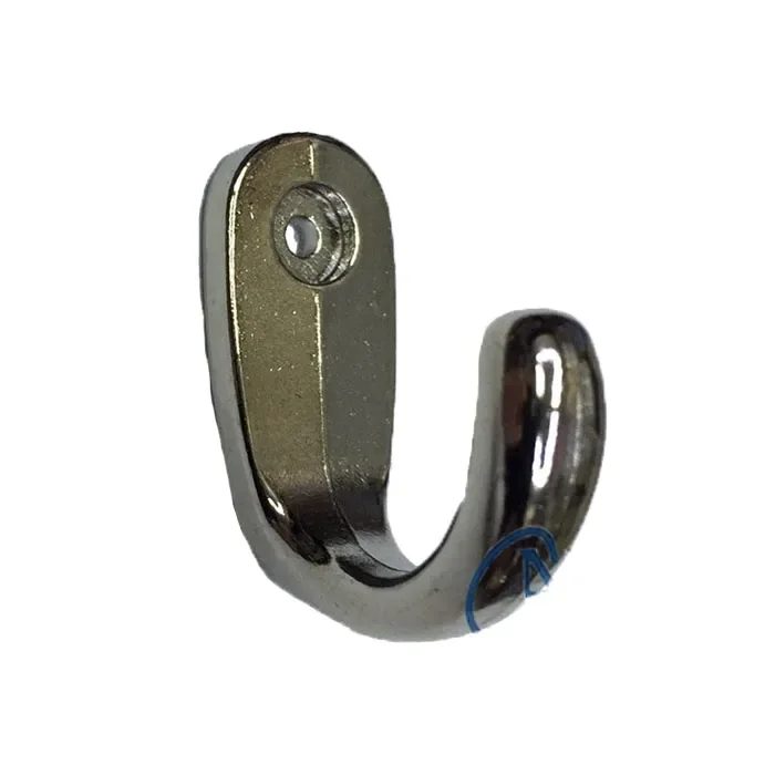 Büyük Tekli Fincan Askı, Dekor Askısı - Nikel, 100 Adet, 12x23x30 Mm