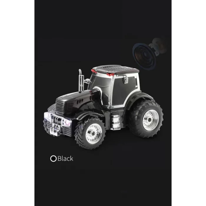 D42 Siyah Traktör Tasarım Usb/fm Radyo Bluetooth Hoparlör Speaker