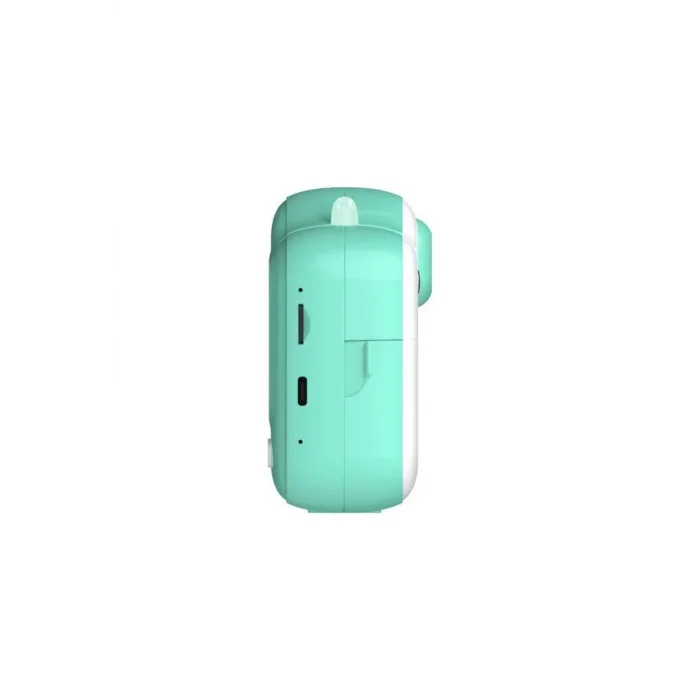 Dijital Video Kayıt Fotoğraf Çocuk Kamerası Anlık Termal Resim Kağıt Baskılı Mavi