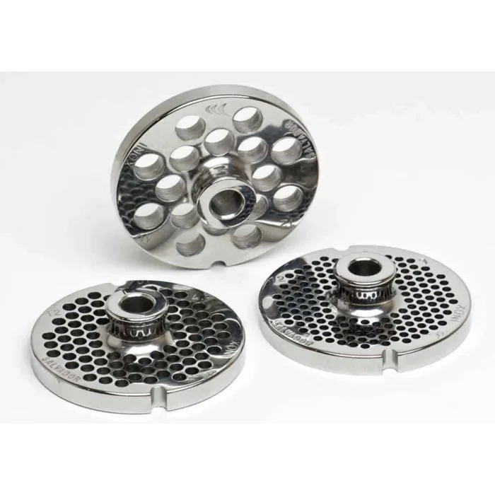 İnox Paslanmaz Kıyma Makinesi Aynası, Ağızı 12 No - 4 Mm