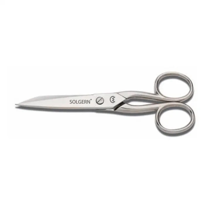 M-218 Sivri Uçlu İplik Temizleme Makası No: 5,5 İnç / 13,97 Cm - Nikel Kaplama