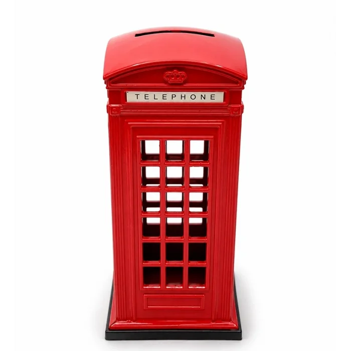 Metal Telefon Kulübesi Kumbara Alk5391