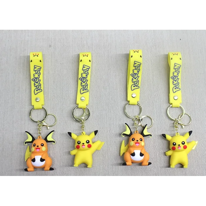 Pikachu Silikon Anahtarlık Alk4252
