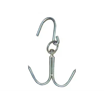 10 Mm Kasap Et Kancası - 239li Dönerli Set - Et İşleme - Hijyenik - Düzenli - Dayanıklı - Uzun Ömürlü