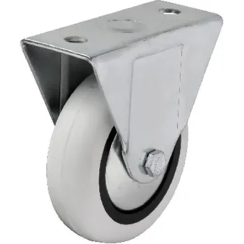 355 - 75x25 Mm Pvc Makaralı Sabit Teker 4 Adet