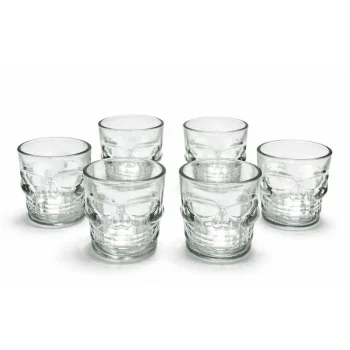 6lı Kurukafa Cam Shot Bardağı Alk2152