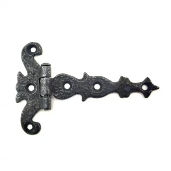 Antika Tarz Dekoratif Pirinç Kuyruklu Kelebek Menteşe - 63x100 Mm, Oksit