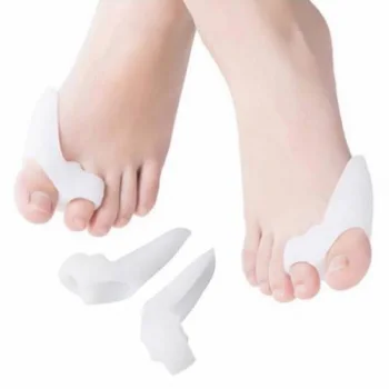 Baş Parmak Bunyon Silikonu Parmak Arası Destek Medikal Silikon  Ağrı Azaltmaya Yardımcı