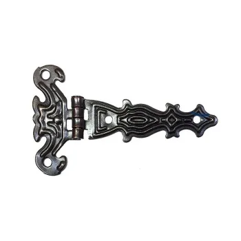 Dekoratif, Sac Tek Kuyruklu Menteşe - 40x68 Mm, Küçük, Eskitme, 1 Adet