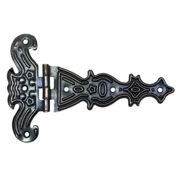 Dekoratif, Sac Tek Kuyruklu Menteşe - 40x68 Mm, Küçük, Eskitme, 100 Adet