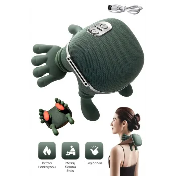 El Şeklinde Isıtmalı Masaj Aletı