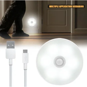 Hareket Sensörlü Usb Şarjlı Led Işık Lamba