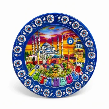 İstanbul Temalı Seramik Magnet Alk5854