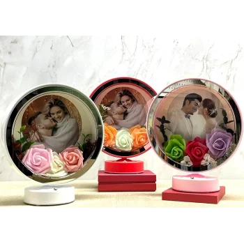 Kişiye Özel Fotoğraf Alanlı Ledli Çerceve Alk4449