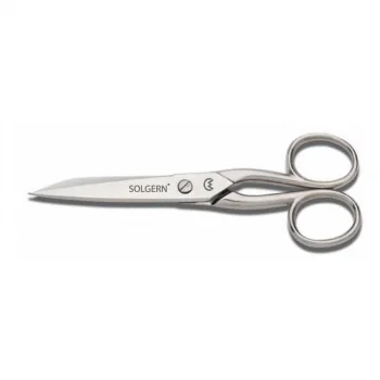 M-218 Sivri Uçlu İplik Temizleme Makası No: 5,5 İnç / 13,97 Cm - Nikel Kaplama