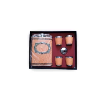 Matara 4 Shot Bardaklı Derili Alk3252