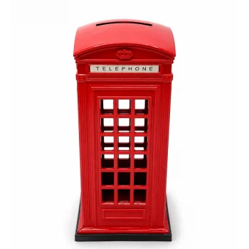Metal Telefon Kulübesi Kumbara Alk5391