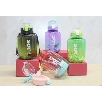 Pipetli Su Matarası 1100 Ml Bpa İçermez Alk4646