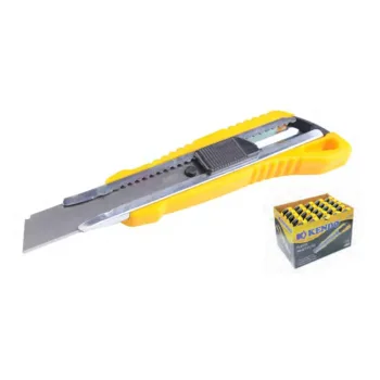 Plastik Maket Bıçağı - Falçata - Otomatik Kilitli