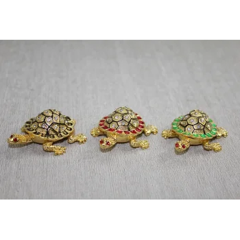 Swaroski Minik Kaplumbağa Figürü Alk3867