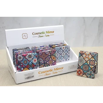 Taşlı El Aynası Dikdörtgen İnce Alk3746