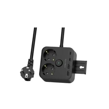 Termal Akım Korumalı Isıya Dayanıklı 2’li Du Tipi Priz 2x Usb 2x Type-c