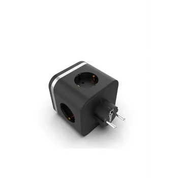 Termal Akım Korumalı Isıya Dayanıklı 3’lü Duvar Tipi Priz 2x Usb 2x Typce 3680 W