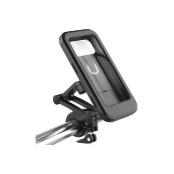 Gidon Bağlantılı Su Geçirmez Mıknatıslı Motorsiklet Telefon Tutucu