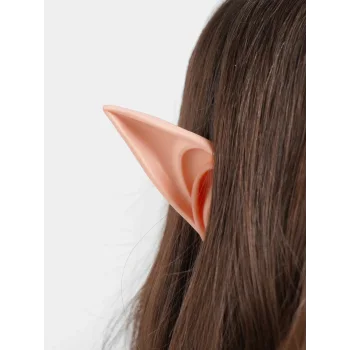 Yumuşak Malzemeden İmal Lateks Elf Kulağı 1 Çift 10x5 Cm