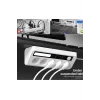 5’li Akım Korumalı Priz 2500w | 2 Usb + 2 Type-c Hızlı Şarj | Led Gece Lambalı | Dokunmatik Beyaz