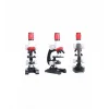 Eğitici Mikroskop Kiti Zoom Led Işıklı 100x 400x 1200x St1200x
