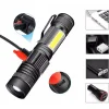 Geniş Açılı P50 Led Şarjlı El Feneri  Wt-601