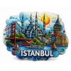 İstanbul Temalı Silikon Buzdolapı Süsü Magnet Alk5373