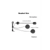 Jack Girişli 3.5mm İntercom Kulaklığı Bt31,bt22,bt35 Uyumlu Motorsiklet Kask Yedek Mikrofon