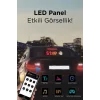 Rp1259 Led Matrix Panel 16x96cm Telefon Kontrollü Kayar Led Animasyon Aydınlatma