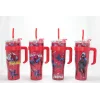 Sevimli Spiderman Pipetli Termos & Suluk Alk4713