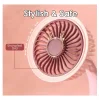 Taşınabilir Mini Klips Bebek Arabası Fanı, Fan Elektrikli Soğutma Hava Sirkülatöründe 360 Derece Dönebilen Klips