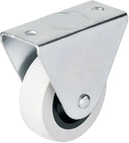 105 - 50 Mm Sabit Gri Pvc Teker 4 Adet