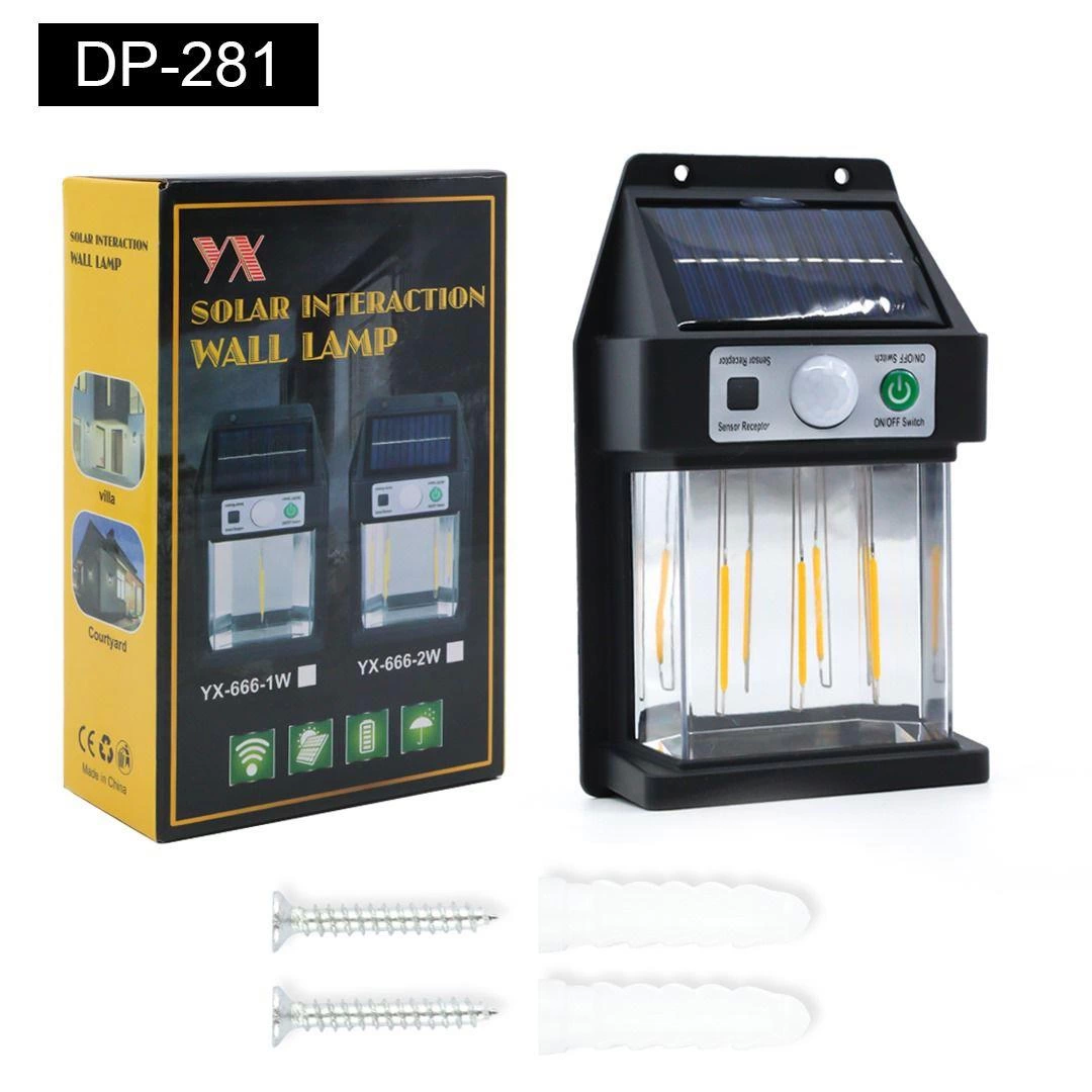 3 Led Solar Garden Lamp
