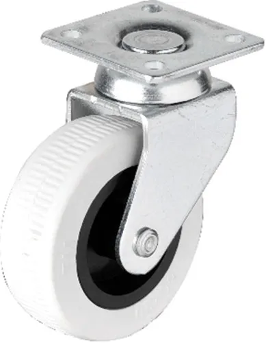 321 - 50x20 Mm Gri Tablalı Teker 4 Adet