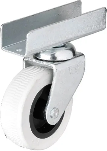 323 - 50x20 Mm Gri Uzun U Tablalı Teker 4 Adet