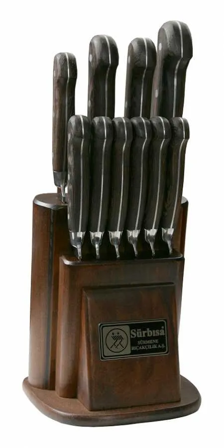 61500ym - Sürmene Yöresel Mutfak Bıçağı Seti - 10 Lu Set