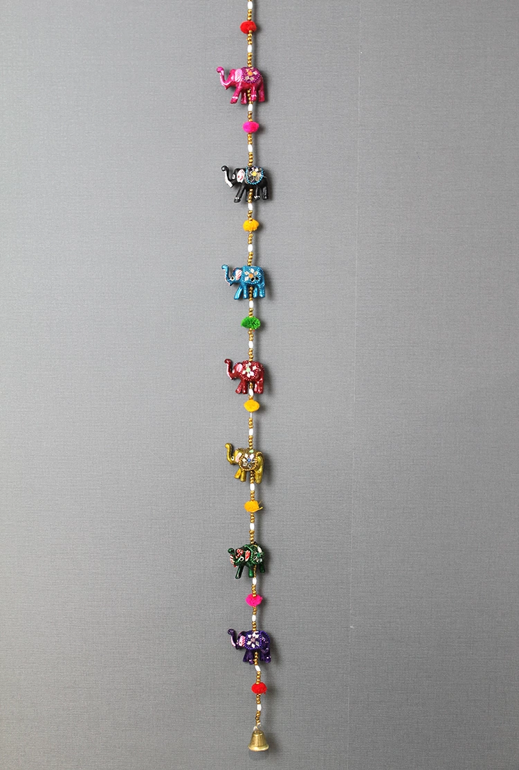 7'li Asmalı Aynalı Fil Ksk3114