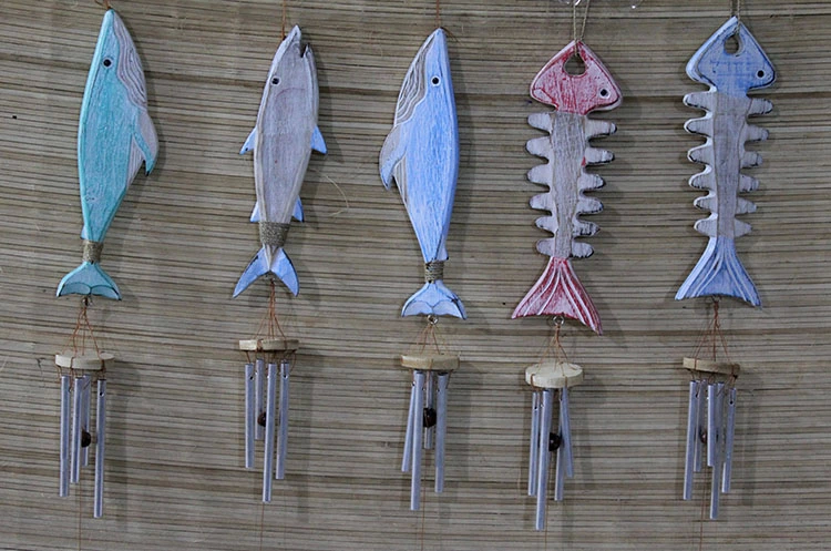Wood Fish Metal Bell No:5
