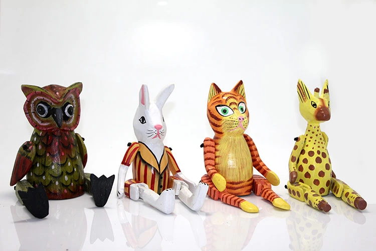 Wood Salayan Animal Figure No:1