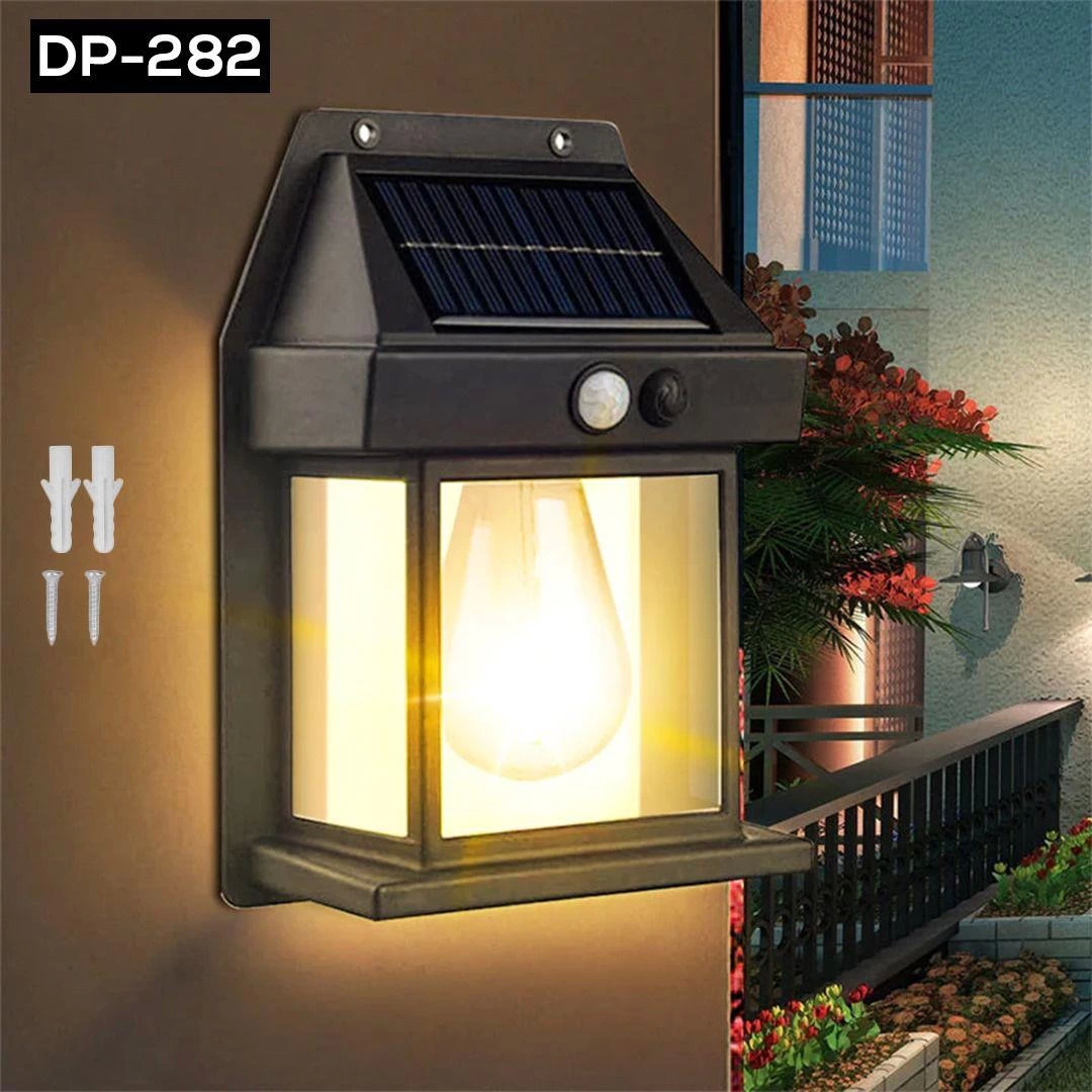 Ampül Shaped Solar Garden Lamp