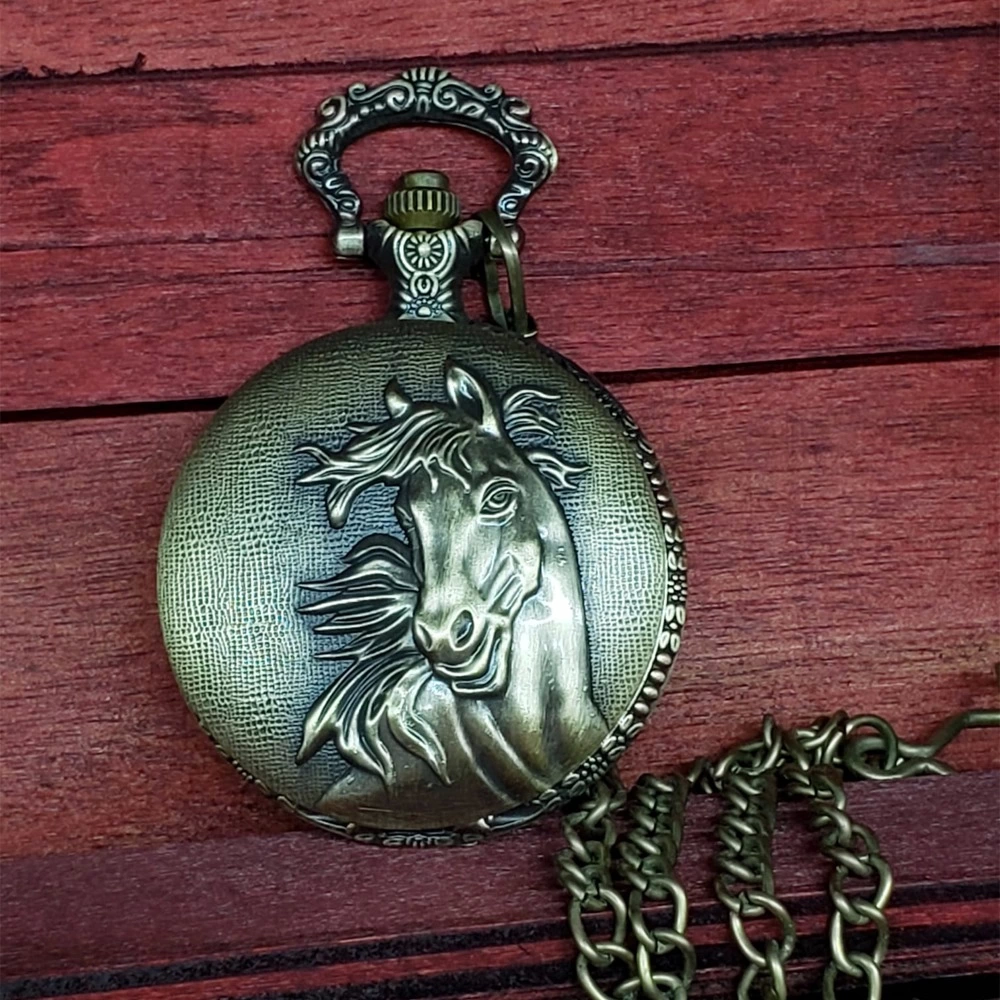 Horse Designed Shackle Clock